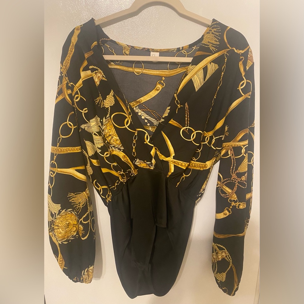 Print, women’s onesie top